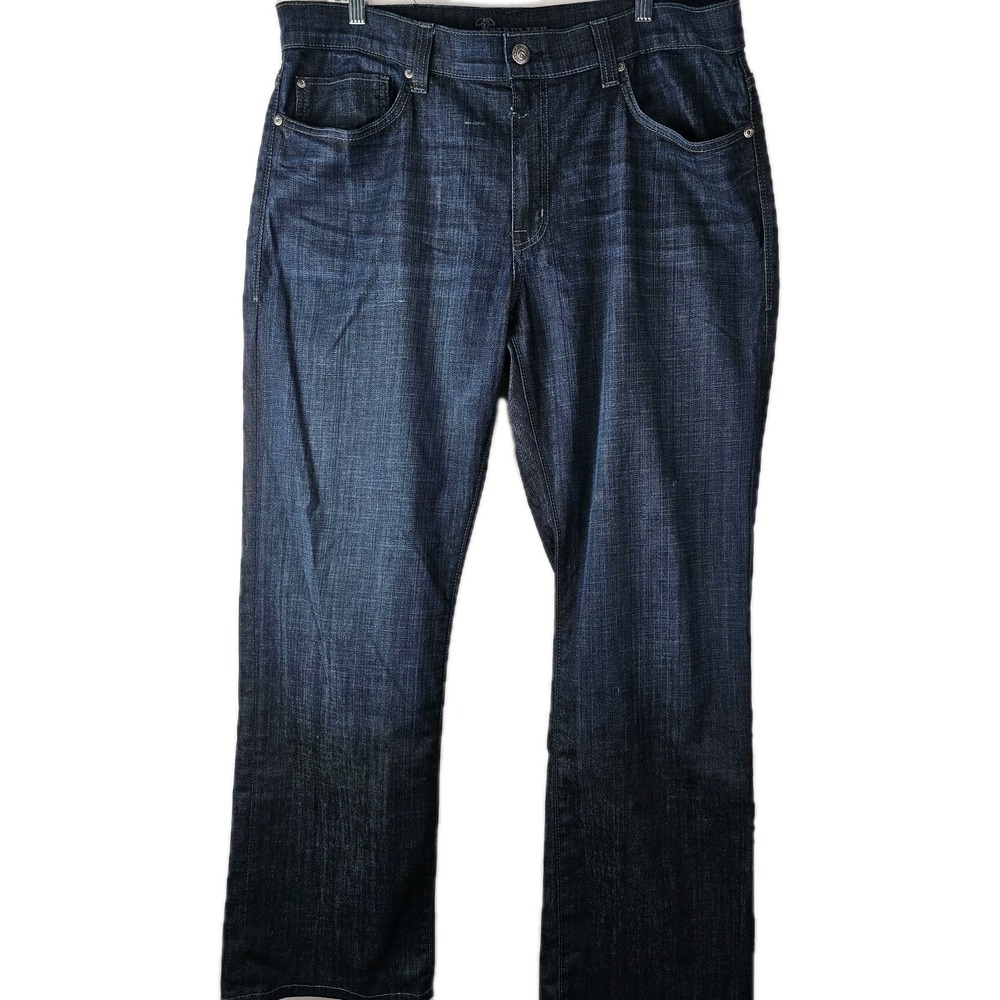 Fidelity Denim Camino Jeans Mens 38 Relaxed Lennon Dark Wash Blue Cut 3486 M6517